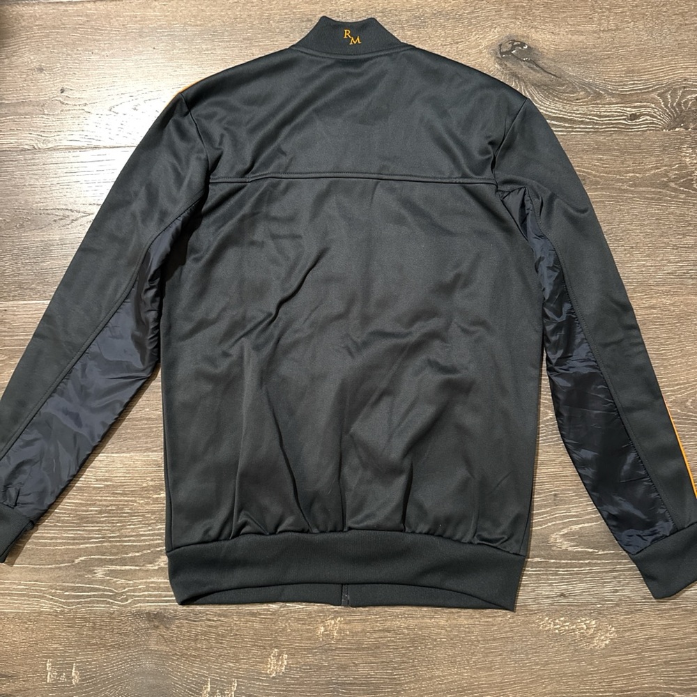 Adidas Black and Orange Track Jacket - Picture 3 of 5